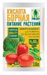 БОРНАЯ кислота пакет  10 гр